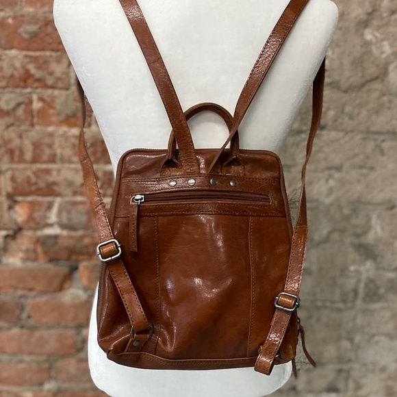 Spikes & Sparrow Leather Backpack - Picture 9 of 15